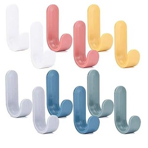 Ganci per Asciugamani Super Adesivi Senza Foratura, per <span class=keywords><strong>Cucina</strong></span> e Bagno, da Parete/Porta, in Plastica ABS Senza Tracce, Vendita all'Ingrosso - Product Image 1