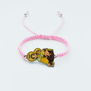 LC20250721 Rosario all'Ingrosso con <span class=keywords><strong>Corda</strong></span> Intrecciata <span class=keywords><strong>in</strong></span> Macramè della Beata Vergine Maria, Portafortuna Religioso - Product Image 2