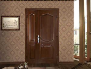 Madera dura Tropical semi sólido <span class=keywords><strong>de</strong></span> madera contrachapada <span class=keywords><strong>de</strong></span> madera original <span class=keywords><strong>de</strong></span> uno y medio puertas <span class=keywords><strong>de</strong></span> entrada <span class=keywords><strong>de</strong></span> África <span class=keywords><strong>la</strong></span> puerta del apartamento <span class=keywords><strong>de</strong></span> los precios <span class=keywords><strong>de</strong></span> los - Product Image 5