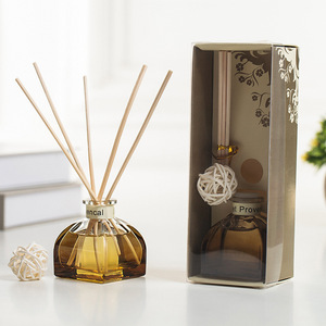 Diffuseur de parfum d'ambiance naturel aux huiles essentielles, mini 50 ml avec bâtonnets aromatiques - Product Image 1
