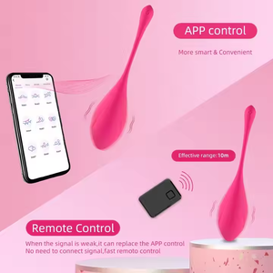Vibrator AV nirkabel untuk wanita, mainan seks pasangan kendali jarak jauh ponsel wanita - Product Image 2