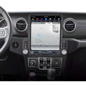 Radio Multimedia con Pantalla Vertical de 13.3 Pulgadas y 64 GB para Jeep Wrangler JL 2018-2021, Reproductor de Unidad Principal Estéreo con Navegación GPS para Automóvil - Product Image 4
