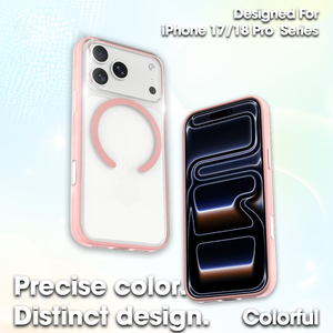 Étui de téléphone transparent anti-jaunissement Laudtec Color-Lock pour iPhone 18 Pro/18 Pro Max, dos optique UVBlock, personnalisable OEM - Product Image 3