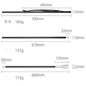 Nuovo Design portatile in acciaio <span class=keywords><strong>arpione</strong></span> con lancia in acciaio inox a 5 denti in lega di alluminio a 3 sezioni - Product Image 2