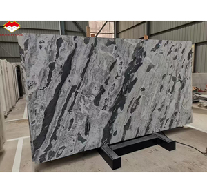 Carrelage et comptoir de mur poli de l'océan Arctique de 2cm de dalles de quartzite blanc <span class=keywords><strong>atlantique</strong></span> de conception moderne de propre usine pour des hôtels - Product Image 1