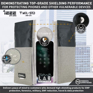 <span class=keywords><strong>Bolsa</strong></span> <span class=keywords><strong>Faraday</strong></span> Personalizada <span class=keywords><strong>de</strong></span> Alta Calidad al por Mayor, Bloqueador <span class=keywords><strong>de</strong></span> Señal <span class=keywords><strong>para</strong></span> Llaves <span class=keywords><strong>de</strong></span> Coche y Teléfonos Celulares, Antirrobo - Product Image 3