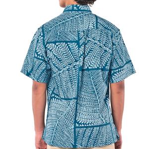 Custom New Bohemian <b>Men's</b> Polo <b>Shirt</b> Luxury Two Button Lapel <b>Shirt</b> High Quality Cotton Polo <b>Shirt</b> - Product Image 3