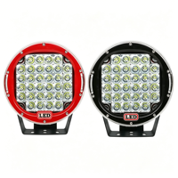 Phare de travail LED rond 8,6 pouces 96W, étanche IP68, 12-48V, 6400lm, lampe auxiliaire pour conduite tout-terrain, voiture, camion, chariot élévateur, engins