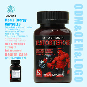 LuvVita 大人用脂肪燃焼カプセル お腹痩せ エネルギー持久力強化カプセル 60粒入り 男性用ヘルスケア - Product Image 1