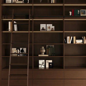 Estantería Abierta de Madera Maciza Estilo Europeo, Mueble Personalizado para Sala de Estar o Dormitorio, Muebles Ecológicos para Toda la Casa - Product Image 2