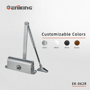 Penutup Pintu Otomatis Aluminium Alloy EN4 Komersial Tugas Berat Hidrolik Overhead 60-80kg Kecepatan Dapat Diatur Untuk Hotel Garansi 3 Tahun - Product Image 3