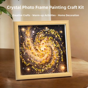 Matériaux de peinture diamant 3D stéréo en cristal, minéraux énergétiques, diamant naturel, pour DIY, salon, team building, Han Painting Gaga Bear VES-54 - Product Image 1