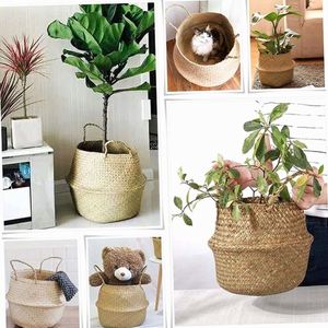 Cesto usa e getta in <span class=keywords><strong>vimini</strong></span>, vuoto, per regali, frutta, decorazioni per la casa, isolante, ovale, in corda di carta, piccolo, stile boho, per verdure, lavorazione in <span class=keywords><strong>vimini</strong></span> - Product Image 6