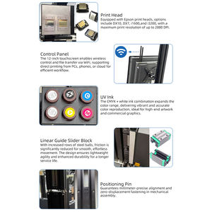 เครื่องพิมพ์ผนังแนวตั้ง Faith 3D พร้อมหมึก UV สำหรับตกแต่งอาคาร เครื่องพิมพ์ผนังแบบฉีดพ่น <span class=keywords><strong>ราคา</strong></span>เครื่องพิมพ์ผนัง - Product Image 4