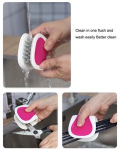 Dual-Sided <b>Kitchen</b> Cleaning Pp Material Scrubber Blade for Chopsticks and Cutlery Double Sided Knife <b>Cleaner</b> Brush - Product Image 4