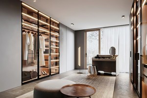 Muebles de Dormitorio Modernos y Duraderos de Madera Maciza para Toda la Casa, Armario Abierto, Fácil de Montar, para Sala de Estar u Oficina en Casa - Product Image 3