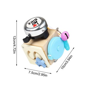 Tablero de actividad ocupado multifunción de madera de estilo de <span class=keywords><strong>vida</strong></span> de alta calidad, bloque para quitar juguetes sensoriales Montessori educativos - Product Image 6