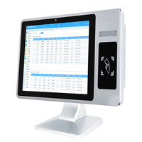 TouchThink Industrial Android 7.1 Panel PC RK3288 Layar Sentuh 10.1 inci (Kapasitif/Resistif/Tanpa Sentuh) Biometrik Sidik Jari RFID