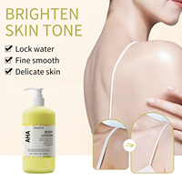 Lotion Tubuh Pemutih Niacinamide & VE Brightening Moisturizing 500ml Perawatan Tubuh Harian untuk Kulit Buatan Cina