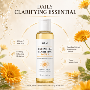 Tonique Clarifiant au Calendula 120ml – Apaisant, Hydratant et Équilibrant pour le Visage avec Niacinamide et Centella pour une Peau Fraîche et Nette - Product Image 5