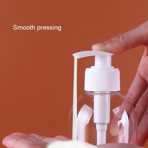 Thiết kế đơn giản rỗng chai bơm vật nuôi với vai tròn cho <span class=keywords><strong>Lotion</strong></span> Sữa rửa mặt dầu, 100 ml 150 ml 200 ml - Product Image 6