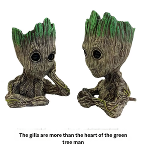 Accessoires d'aquarium-Décoration créative de <span class=keywords><strong>Groot</strong></span> d'aquarium Arbre à bulles en résine écologique Aménagements paysagers artificiels stimulant l'oxygène - Product Image 6