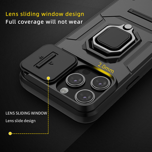 เคสโทรศัพท์กันกระแทก รุ่นใหม่ ดีไซน์เกราะ <span class=keywords><strong>Camshield</strong></span> TPU+PC สำหรับ 15 <span class=keywords><strong>Pro</strong></span> Max รุ่น Warrior Bear - Product Image 4