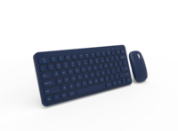 Sıcak satış taşınabilir 78 tuşları Sans Fil Teclado 4D 800/1200/1600 DPI fare 2.4Ghz kablosuz klavye ve fare Combo PC Laptop için