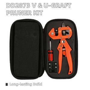 มีดตัดกิ่งเกรดอุตสาหกรรม ชุดเครื่องมือต่อกิ่งต้นไม้แบบ V-Graft/U-Graft ด้ามจับกันลื่น ใบมีดพลาสติก/ยางแบบเปลี่ยนได้ - Product Image 2