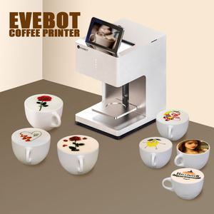 เครื่องพิมพ์ภาพกาแฟสีเต็มรูปแบบ EVEBOT EB-FC1 ใช้ไส้พลาสติก PLA เกรดอาหารใหม่ สำหรับร้านกาแฟ โรงแรม ร้านอาหาร - Product Image 1