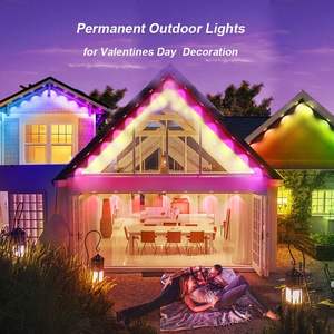 Tiras de Luces <span class=keywords><strong>LED</strong></span> <span class=keywords><strong>RGBIC</strong></span>, Tiras de Luces <span class=keywords><strong>LED</strong></span> con Batería, Bombilla con Control Remoto, Mejores Tiras <span class=keywords><strong>LED</strong></span>, Luces Permanentes - Product Image 4