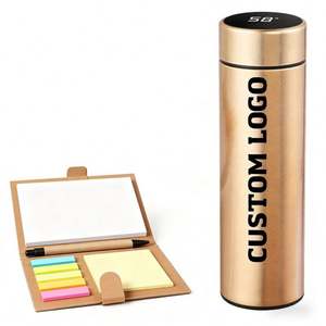 Bouteille d'eau intelligente avec affichage de la température LED, cadeau promotionnel pour entreprise, bouteille d'eau en acier inoxydable isolée sous vide, logo personnalisé - Product Image 1