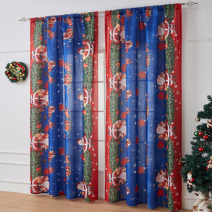 Nuove <span class=keywords><strong>Tende</strong></span> Moderne Ignifughe Oscuranti Isolanti con Occhielli Plissettati Completamente Stampate <span class=keywords><strong>Regalo</strong></span> per le Festività - Product Image 2