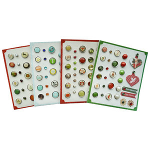 Trang Trí Dễ Thương Nhiều Màu brads Vòng Mini brads Giấy Chốt Cho Trẻ Em Thủ Công Scrapbooking DIY Trường Dự Án Nghệ Thuật - Product Image 1