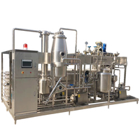 Machine de pasteurisation de liquides pour produits laitiers, pasteurisateur électrique 200 litres, stérilisateur tubulaire pour ligne de lait, pasteurisateur UHT