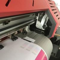 Impresora Ecosolvente para Pancartas Plotter de Impresión para Adhesivos de 1.8m Impresión en Vinilo con Cabezal XP600