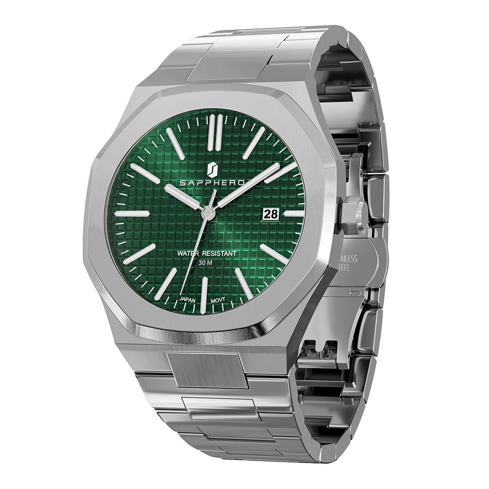 silver green