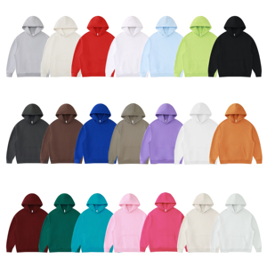 Boutique prezzo di fabbrica Unisex <span class=keywords><strong>felpa</strong></span> 430 grammo a maniche lunghe con <span class=keywords><strong>cappuccio</strong></span> meno felpe con <span class=keywords><strong>cappuccio</strong></span> massello Oversize felpe con tasca - Product Image 2