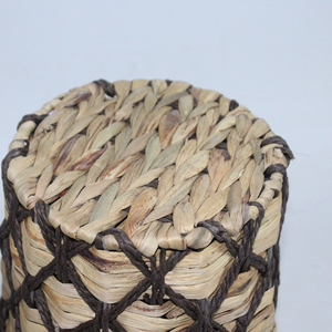 Panier de rangement rond en corde de <span class=keywords><strong>papier</strong></span> tissé, panier de salon, nouveau <span class=keywords><strong>design</strong></span>, livraison gratuite - Product Image 2
