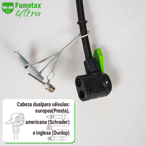 Pompe à pied portable Fumetax OEM haute pression 43,5*510mm avec fonction de pompe manuelle 100 <span class=keywords><strong>PSI</strong></span> et tuyau d'air de 70 cm - Product Image 3