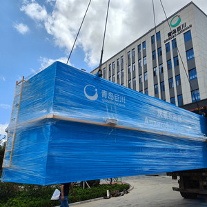 Công trường xây dựng hệ thống xử lý nước thải di chuyển nhà máy xử lý nước thải tích hợp vệ sinh - Product Image 4