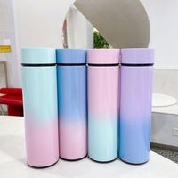 Termo de Acero Inoxidable al por Mayor de Fábrica - Aislamiento al Vacío Inteligente con Pantalla LED de Temperatura para Oficina y Exteriores
