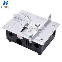 Gergaji Meja Mini 96W Pisau 2 Inci Mesin Pemotong Model PCB DIY Desktop Tinggi Dapat Disesuaikan 9000RPM