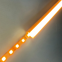 Tube diffuseur LED néon flexible en silicone 6x6mm pour bande LED mini 3mm 4mm, éclairage uniforme et doux