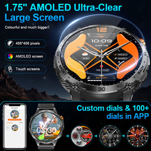 Reloj Inteligente Resistente con Batería de 8 Días BWK69 para Hombre, Linterna, Llamadas Bluetooth, Reloj Deportivo, Resistente al Agua 3ATM, Compatible con Android e iOS - Product Image 4