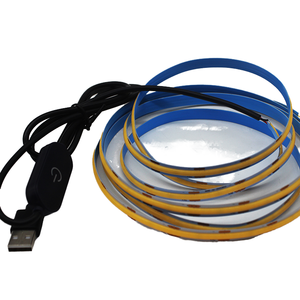 Nhà Máy Giá 320LEDs/M 5V COB 3000K LED Strip ánh sáng USB cảm ứng <span class=keywords><strong>Dimmer</strong></span> cuttable điều khiển từ xa 8 mét PCB IP20 cảnh quan ánh sáng - Product Image 4