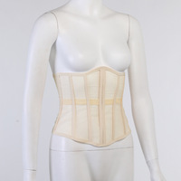 S-SHAPER femmes coupe ouverte Bustier sous le buste Corset à lacets désossé taille Corset haut acier os ferme contrôle taille Cincher formateur