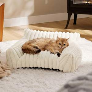 Pet <b>Sofa</b> Luxury Modern PP Cotton Eco-Friendly Washable Pet <b>Sofa</b> <b>Bed</b> with Solid Design for Small Animals Indoor Living Room Use - Product Image 3