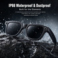 Lunettes intelligentes à verres photochromiques, lunettes de soleil anti-lumière bleue, OEM ODM, logo personnalisé, lunettes avec caméra IA, vente en gros