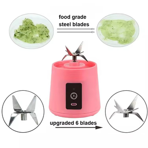 Sıcak Fırsat USB Taşınabilir Meyve Sıkacağı Bardak/Elektrikli <span class=keywords><strong>Blender</strong></span> 380ml Şişe El Tipi <span class=keywords><strong>Shaker</strong></span> - Product Image 4